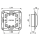 JUNG KNX Taster Universal 1f A10911ST