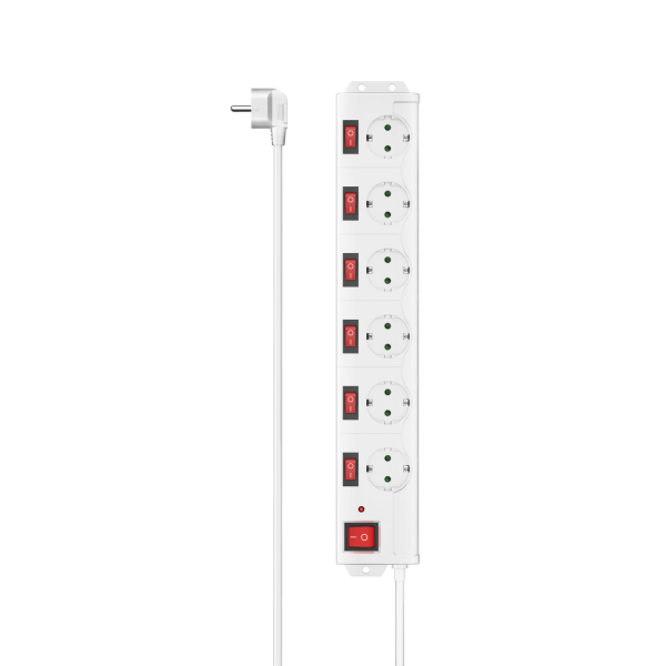 HAMA 00223159 Intelligente Steckerleiste 6 AC-Ausgänge 1,4 m 3680 W (00223159)