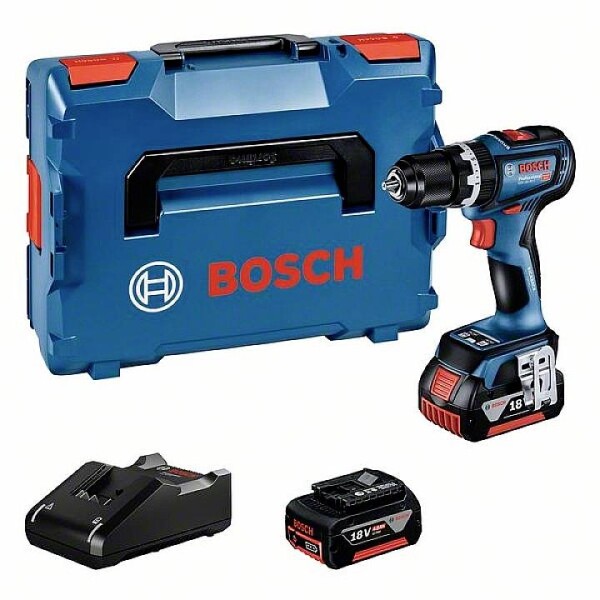 BOSCH GSB 18V-90 C Professional - Schlagbohrhammer - schnurlos - 2 Geschwindigkeiten - Bohrfuttersch