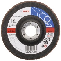 BOSCH Fächerschleifscheibe 2608607355 X551 Expert...