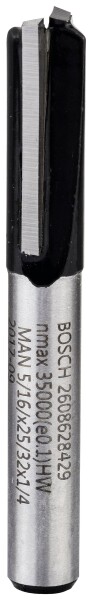 BOSCH Accessories 2608628429 Nutfräser Arbeits-Länge 19.60 mm Schaftdurchmesser 6.35 mm 1 Stü