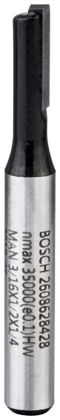 BOSCH Accessories 2608628428 Nutfräser Arbeits-Länge 12.40 mm Schaftdurchmesser 6.35 mm 1 Stü