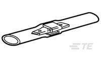 TE CONNECTIVITY Stoßverbinder 0.26 mm² 6 mm² Vollisoliert Transparent 1-321235-1 1 St.