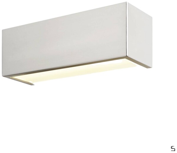 SLV CHROMBO Indoor LED 1003317 Wandaufbauleuchte grau 3000K