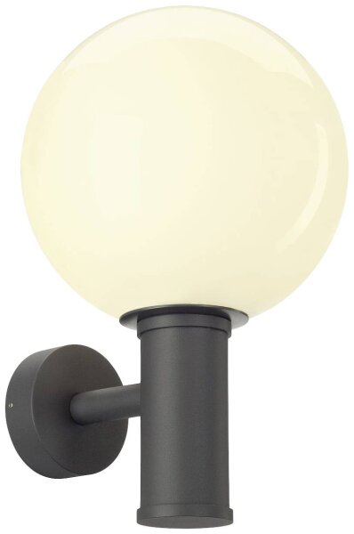 SLV GLOO PURE WL Outdoor 1002002 Wandaufbauleuchte E27 anthrazit IP44