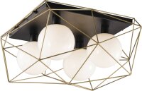 ECO-LIGHT I-ABRAXAS-PL4 ORO ABRAXAS Deckenleuchte E27 240...