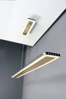 ECO-LIGHT SOLARIS 9052 L GO LED-Pendelleuchte 60 W Gold,...