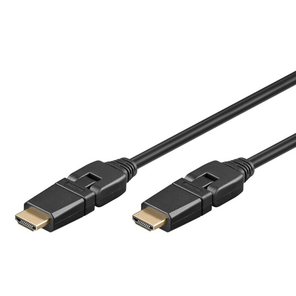 WENTRONIC Goobay Video-/Audio-/Netzwerkkabel HDMI 30 AWG HDMI, 19-polig (M) HDMI, 19-polig