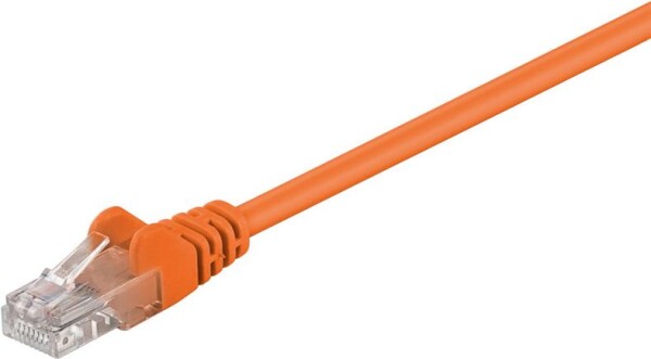 WENTRONIC 95227-GB - RJ-45 - RJ-45 - Männlich/männlich - Cat5e - U/UTP (UTP) - Orange (95227-GB)