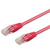 WENTRONIC 1m 2xRJ-45 Cable - RJ-45 - RJ-45 - Männlich/männlich - Gold - Magenta - Cat6 (95261)