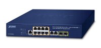 PLANET TECHNOLOGY 8-Port GE GS-4210-8P2C 802.3at POE+