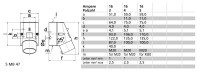 BALS CEE Wandgerätestecker 16A 3- 245 polig 6h IP44...