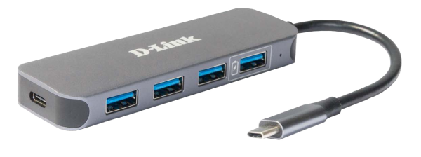 D-LINK DUB-2335 6-in-1 USB-C Hub mit HDMI/Gigabit Ethern